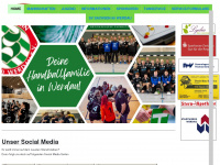 handball-werdau.de Webseite Vorschau