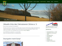 heimatverein-gruena.de Webseite Vorschau