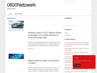 0800netzwerk.de Webseite Vorschau