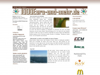 1000euroundmehr.de Webseite Vorschau