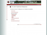 100jahre-fve.de Webseite Vorschau