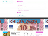10eurowoche.de Webseite Vorschau