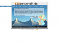 123zeltverleih.de Webseite Vorschau