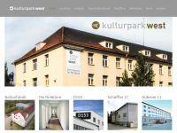 kulturparkwest.de Webseite Vorschau