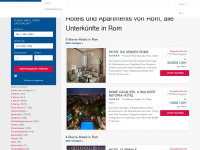 romehotelstart.com Webseite Vorschau