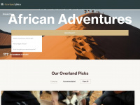 overlandafrica.com Webseite Vorschau