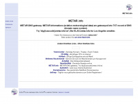 metar.info Webseite Vorschau