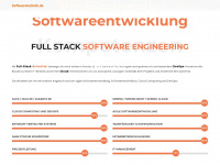 softwaretechnik.de Webseite Vorschau