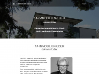 1a-immobilien-eder.de Webseite Vorschau