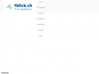 1blick.ch Webseite Vorschau