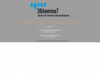 36komma7.de Webseite Vorschau
