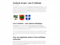 3chene-culture.ch Webseite Vorschau