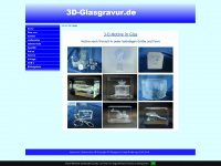 3d-glasgravur.de Webseite Vorschau