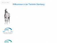 tierklinik-starnberg.com Webseite Vorschau