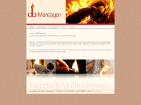 db-montagen.de Webseite Vorschau