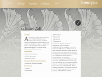 schmidgall.info Webseite Vorschau