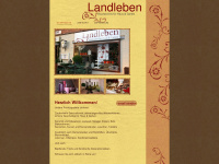 landleben-warder.de Webseite Vorschau