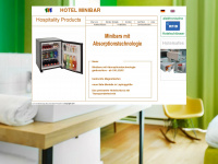 hotelminibar.de Webseite Vorschau