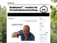 radikation.de Webseite Vorschau