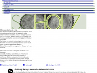 scholz-holz.de Webseite Vorschau