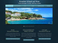 hvar-kroatien.com Webseite Vorschau