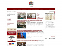 saeima.lv Webseite Vorschau