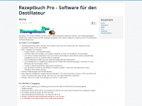 rezeptbuch-pro.de Webseite Vorschau