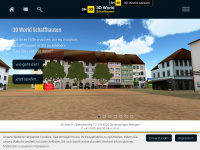 3d-world.ch Webseite Vorschau