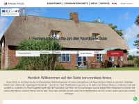 nordsee-fewos.de Webseite Vorschau