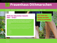 frauenhaus-dithmarschen.de Webseite Vorschau