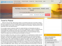 poland-vacations.com Webseite Vorschau