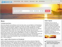 ibiza-netz.de Webseite Vorschau