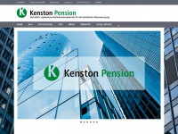 kenston-pension.de Webseite Vorschau