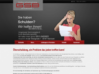 gsb-schuldnerberatung.de Webseite Vorschau