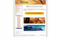 freewar.de Webseite Vorschau