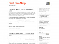 shiftrunstop.co.uk Webseite Vorschau