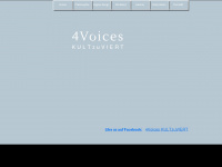 4-voices.de Webseite Vorschau