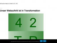 42transformations.de Webseite Vorschau