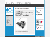 4c-cad-cam.de Webseite Vorschau