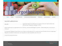 4ergotherapie.ch Webseite Vorschau