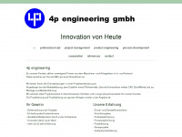 4p-engineering.ch Webseite Vorschau