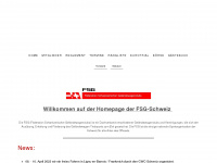 4x4fsg.ch Webseite Vorschau