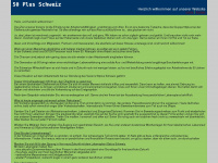 50plusschweiz.ch Webseite Vorschau