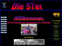57er.ch Webseite Vorschau