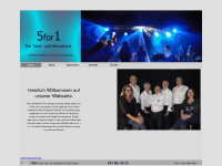5for1.ch Webseite Vorschau