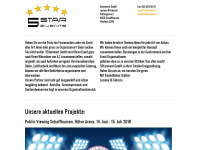 5starevent.ch Webseite Vorschau