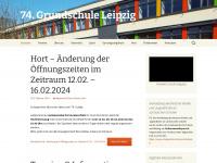74-grundschule-leipzig.de Webseite Vorschau