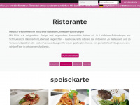 adesso-ristorante.de Webseite Vorschau