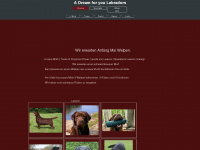 a-dream-for-you-labradors.de Webseite Vorschau