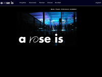 a-rose-is.de Webseite Vorschau